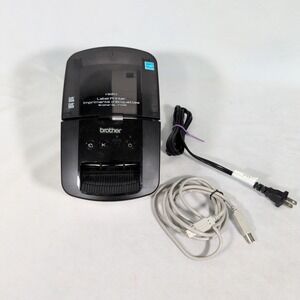 Brother QL-710W WiFi Wireless Thermal Label Printer Tested w/ Cord & Labels
